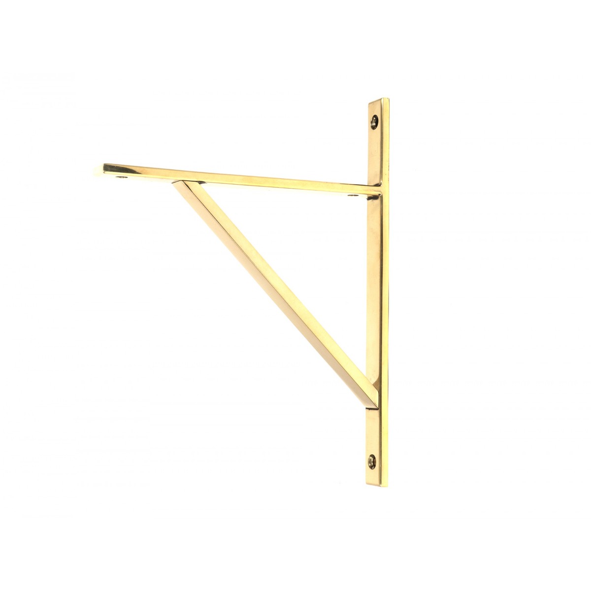 From the Anvil Aged Brass Chalfont Shelf Bracket 260mm x 200mm 51146