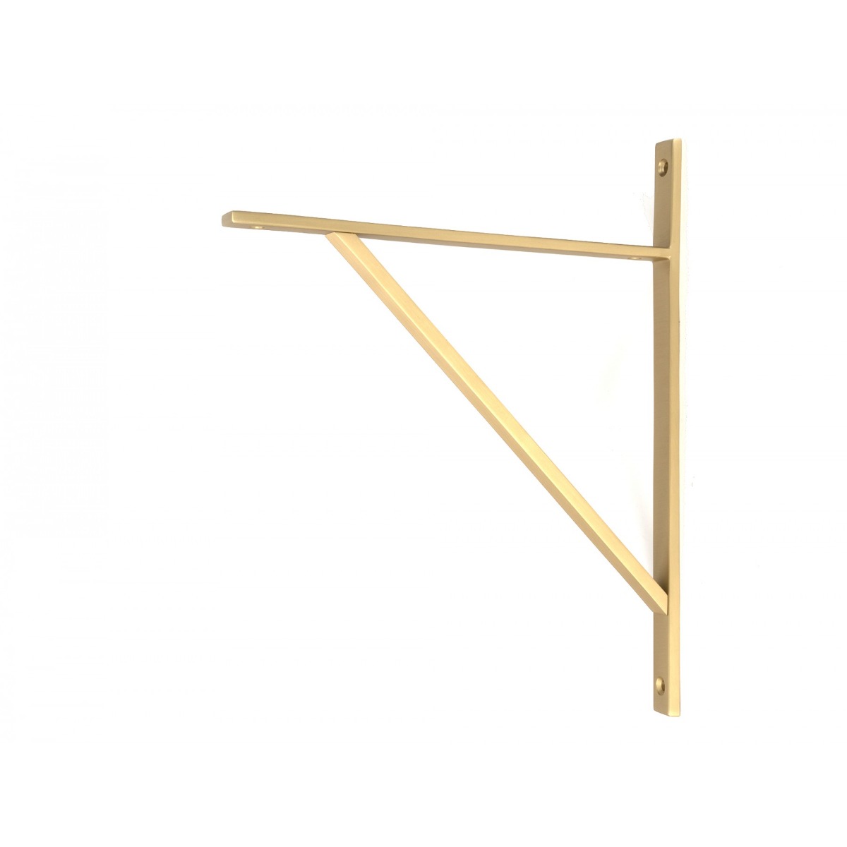 From the Anvil Satin Brass Chalfont Shelf Bracket 314mm x 250mm 51157