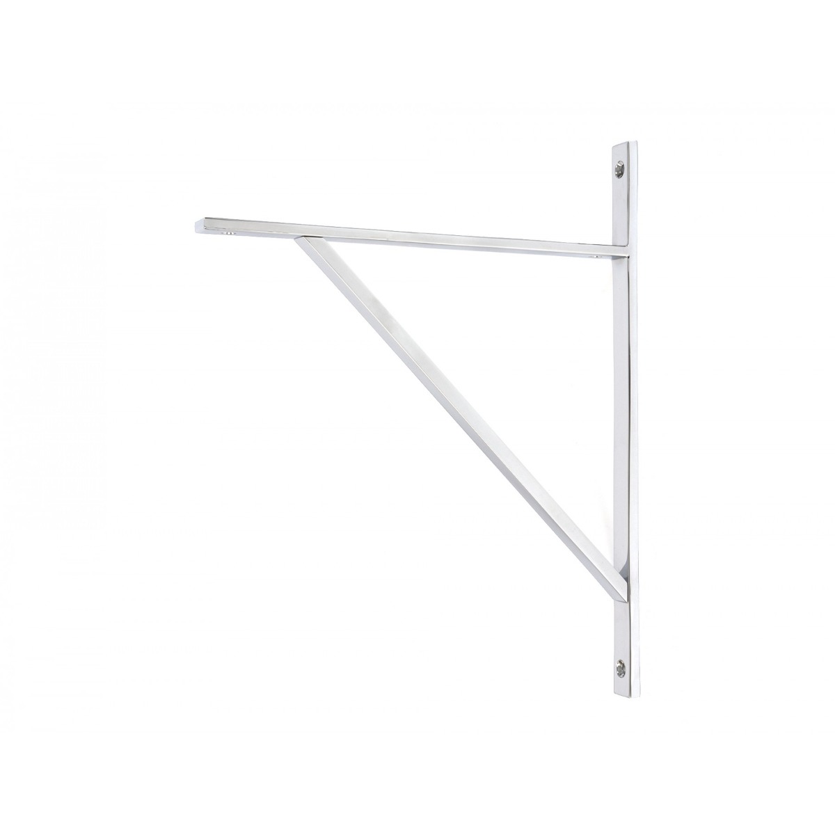 From the Anvil Polished Chrome Chalfont Shelf Bracket 314mm x 250mm 51159