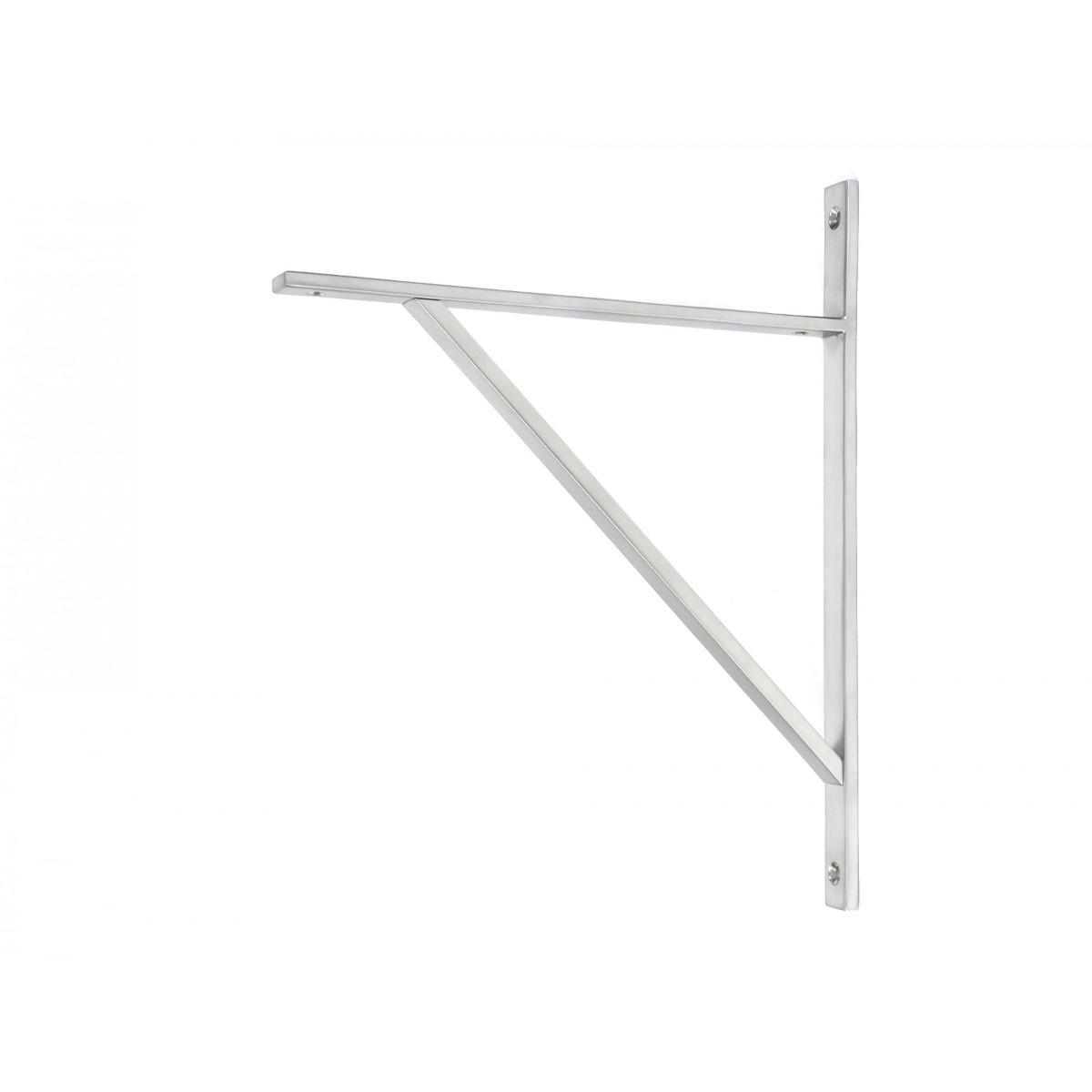 From the Anvil Satin Chrome Chalfont Shelf Bracket 314mm x 250mm 51160