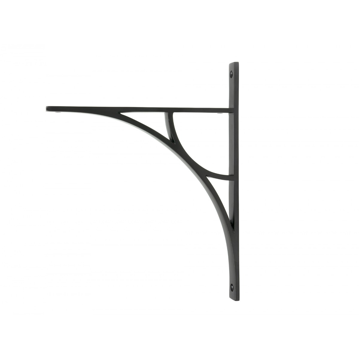 From the Anvil Aged Bronze Tyne Shelf Bracket 314mm x 250mm 51182