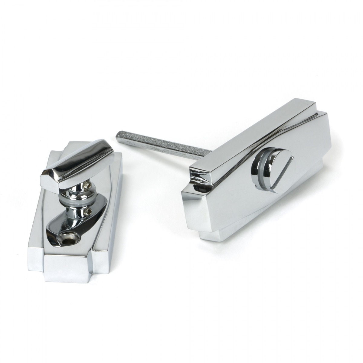 From the Anvil Polished Chrome Art Deco Thumbturn 51206