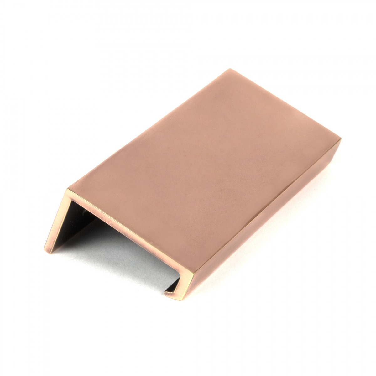 From the Anvil Polished Bronze 100mm Plain Edge Pull 51218