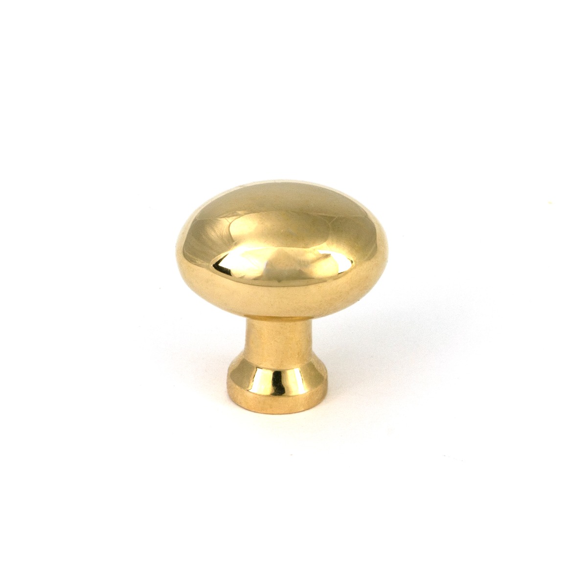 Polished Brass Moore Cabinet Knob 25mm From The Anvil