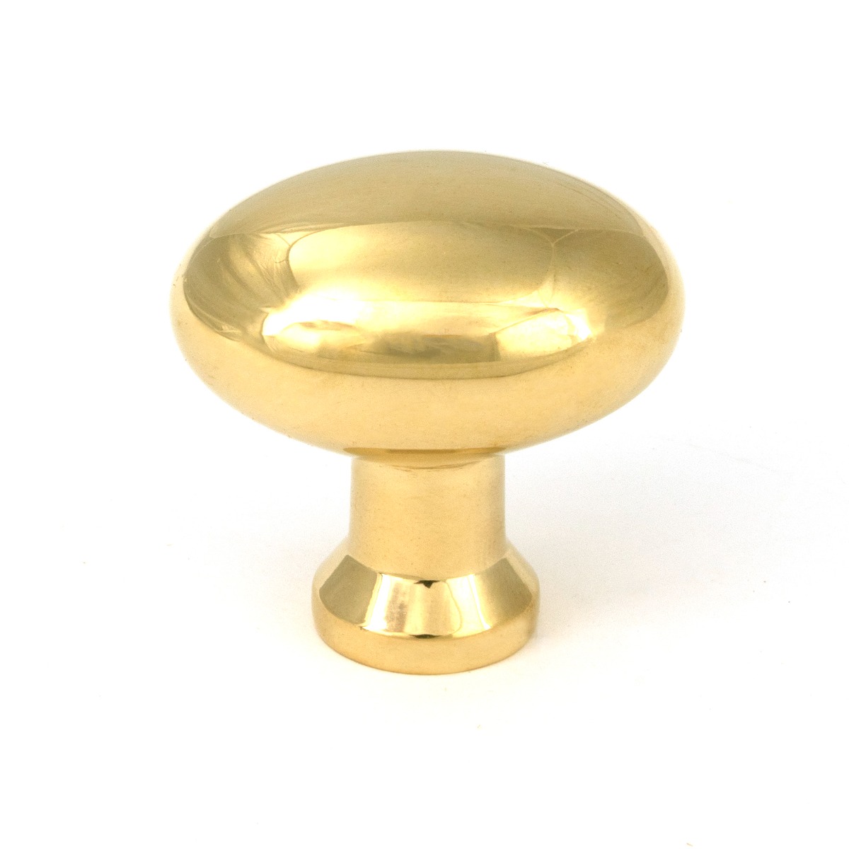 Polished Brass Moore Cabinet Knob 38mm From The Anvil