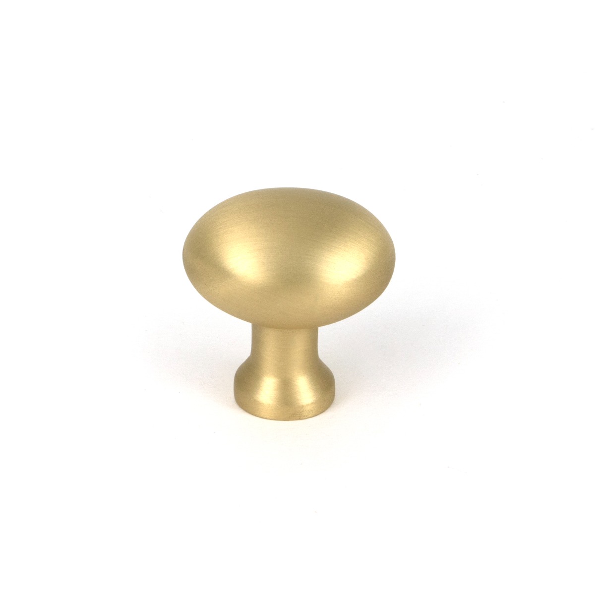 Satin Brass Moore Cabinet Knob 25mm From The Anvil