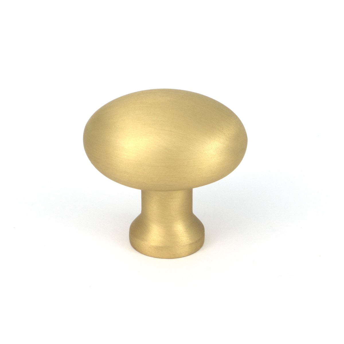 Satin Brass Moore Cabinet Knob 32mm From The Anvil