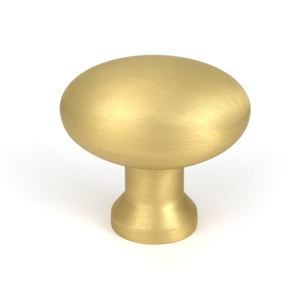 Satin Brass Moore Cabinet Knob 38mm From The Anvil