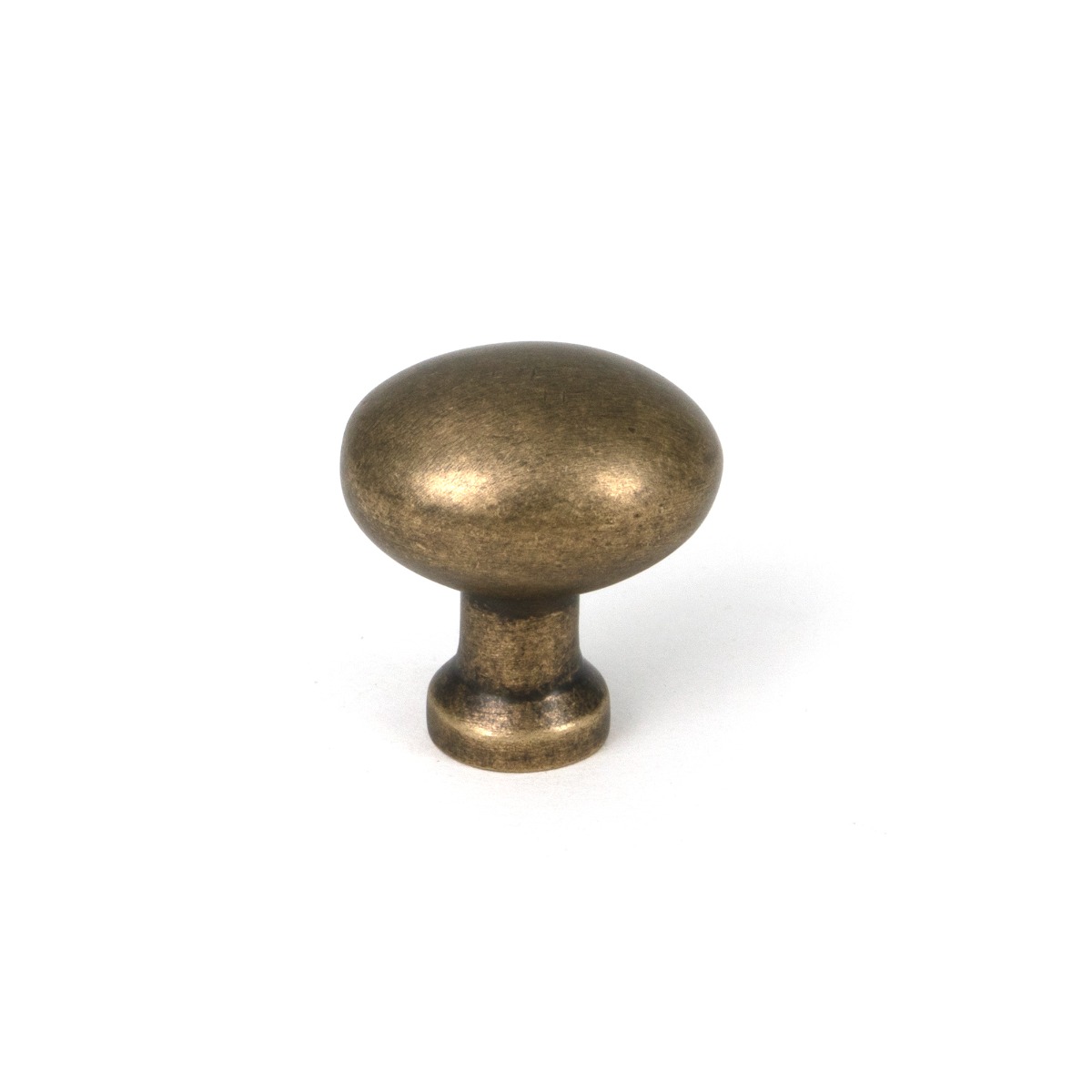 Burnished Brass Moore Cabinet Knob 25mm From The Anvil