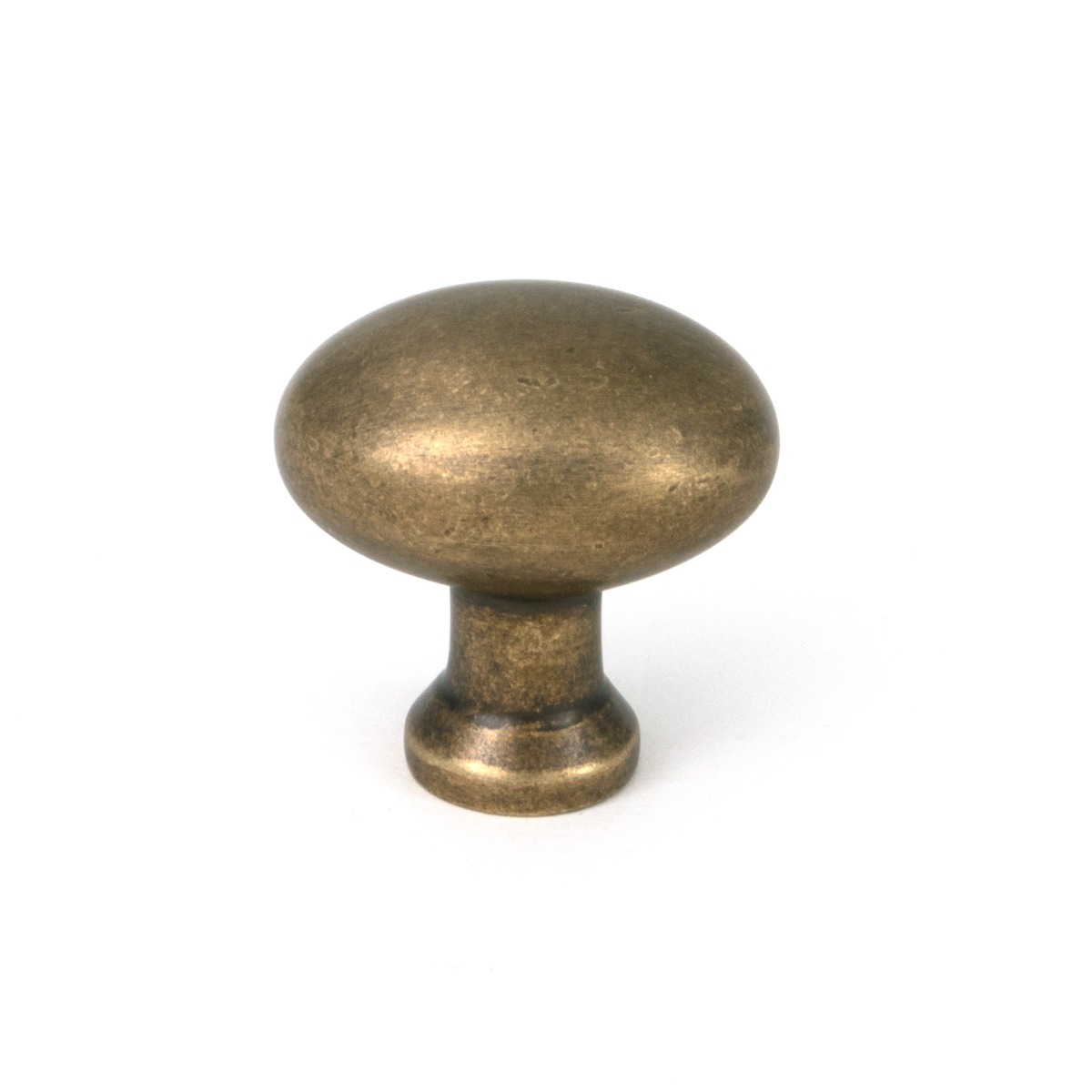 Burnished Brass Moore Cabinet Knob 32mm From The Anvil