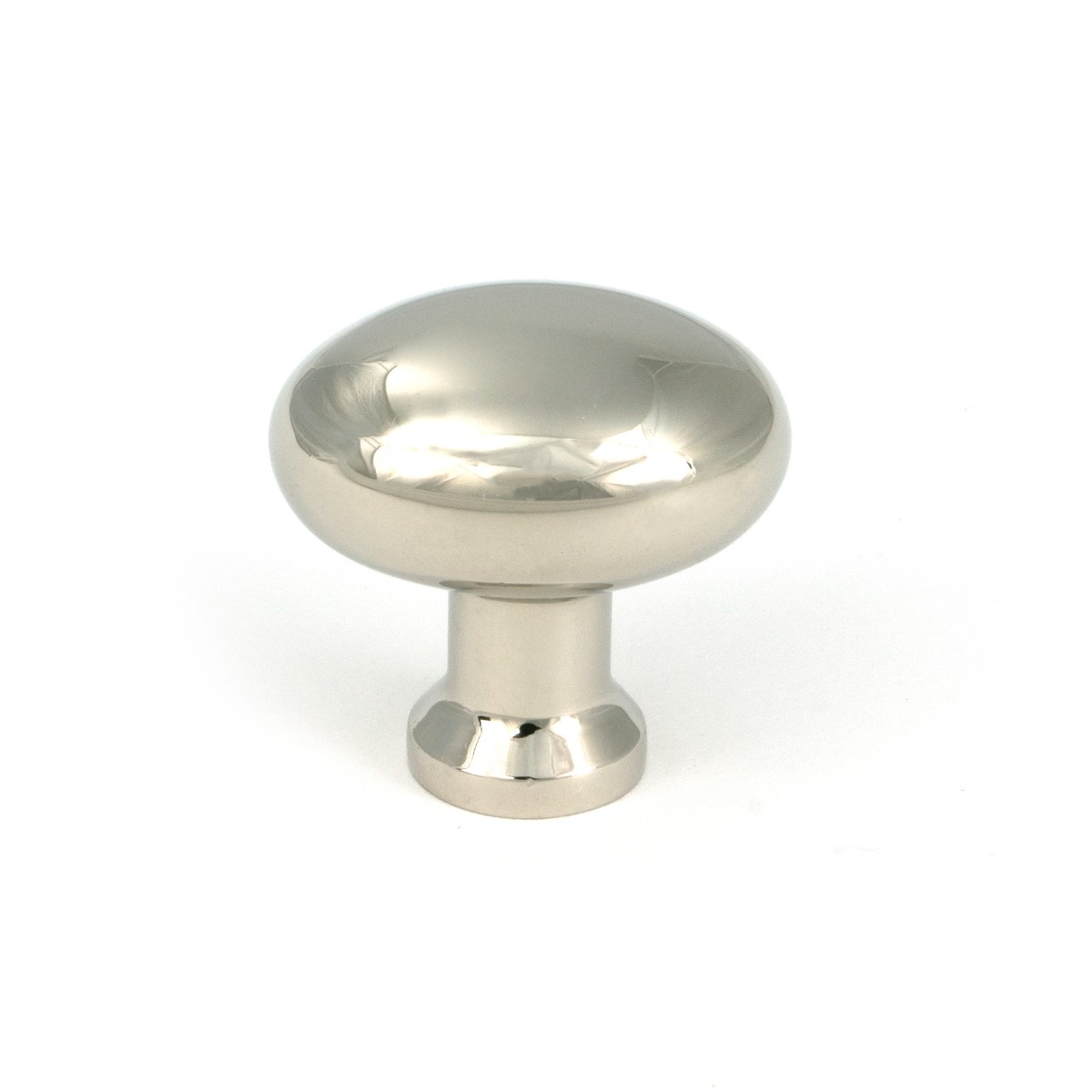 Polished Nickel Moore Cabinet Knob 32mm From The Anvil