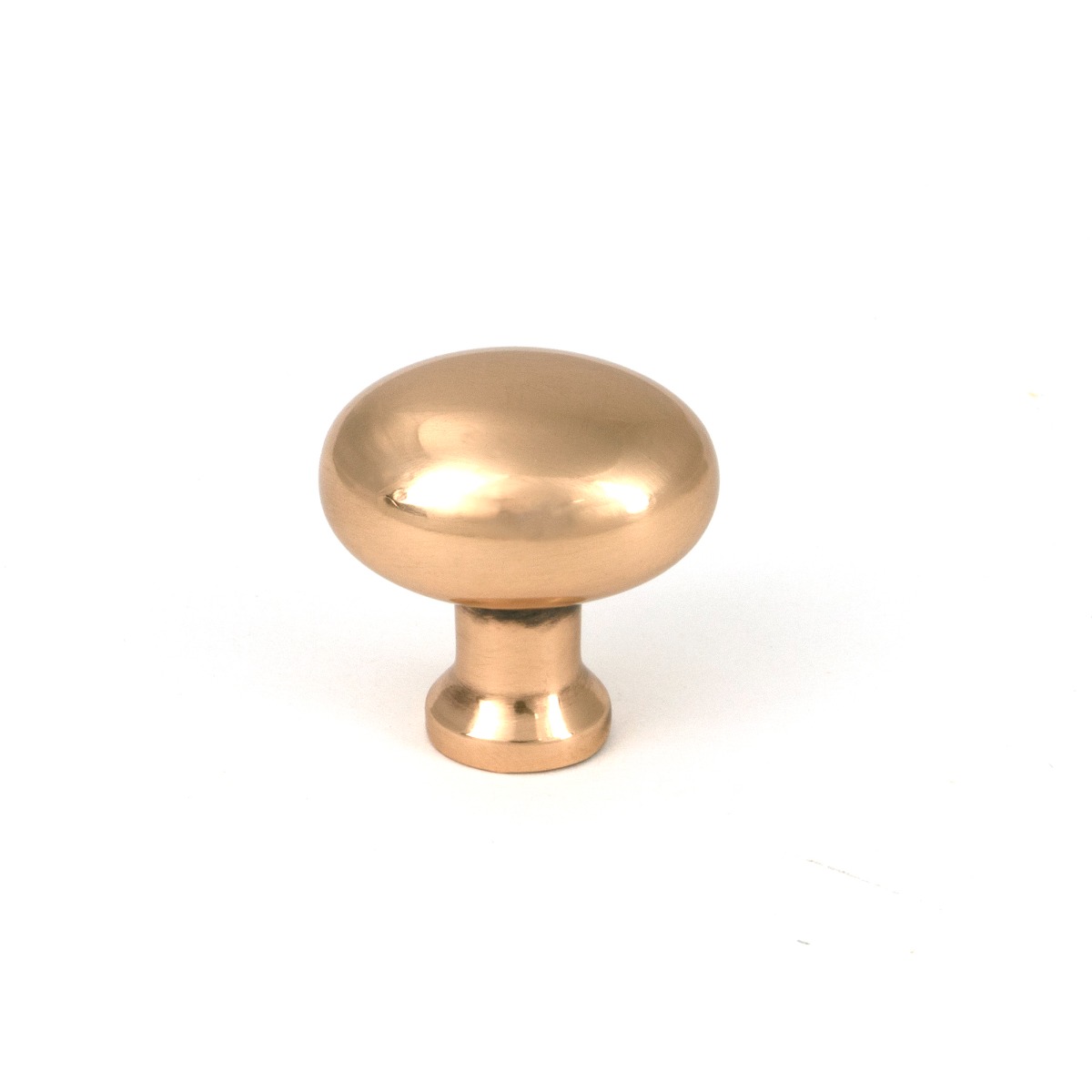 Polished Bronze Moore Cabinet Knob 25mm From The Anvil