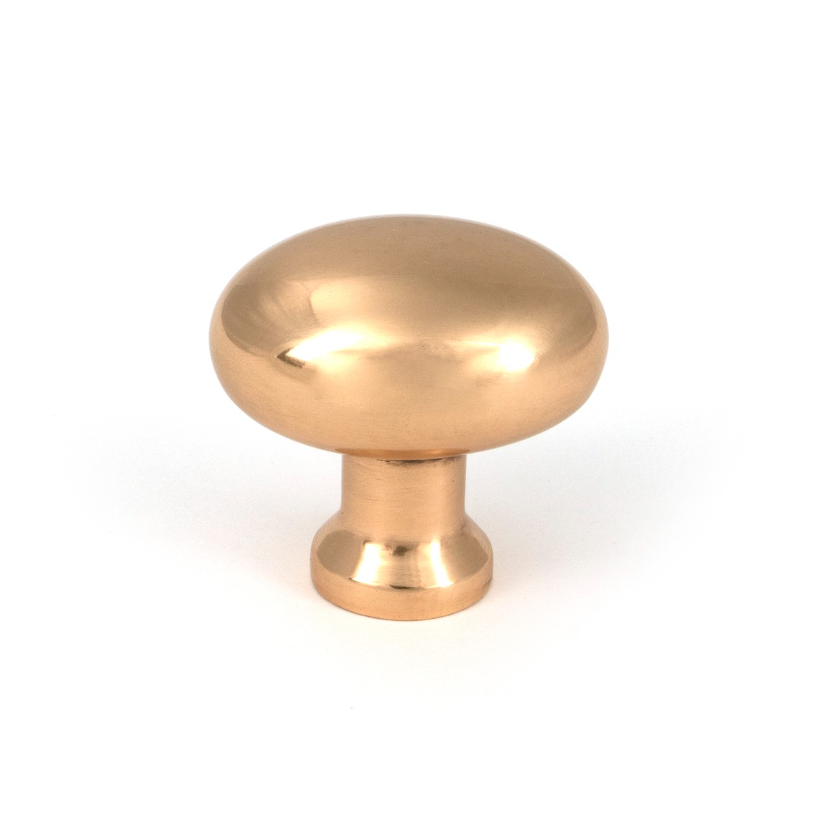 Polished Bronze Moore Cabinet Knob 32mm From The Anvil