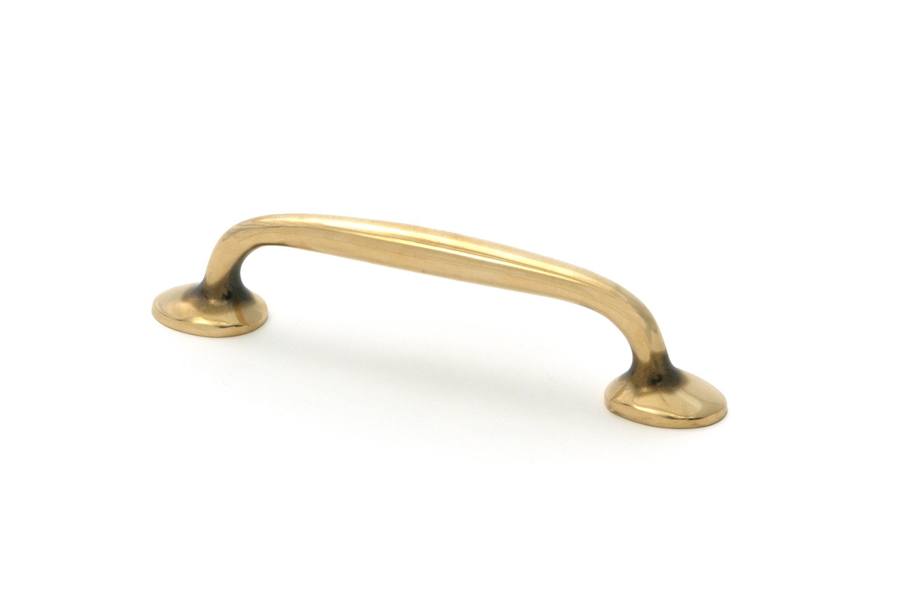 Aged Brass Moore Pull Handle Small From The Anvil