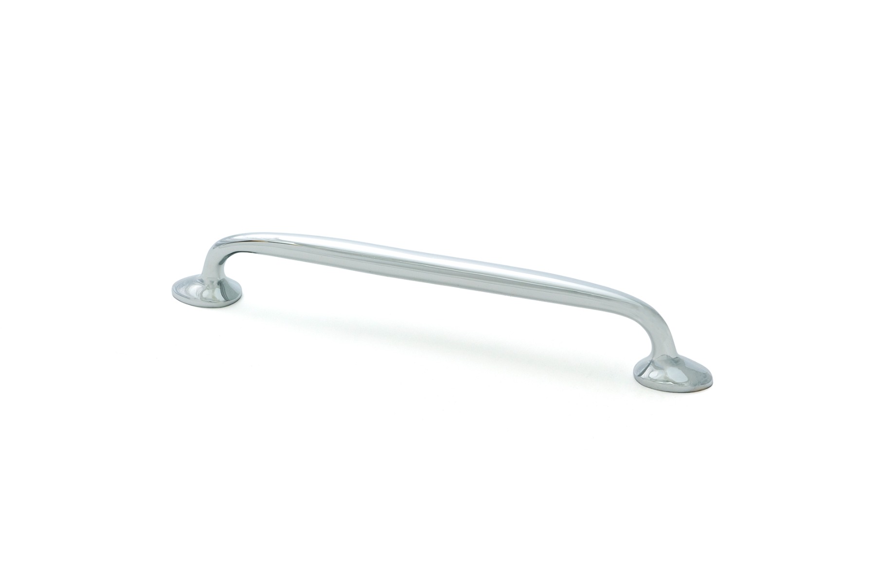 Polished Chrome Moore Pull Handle Medium From The Anvil