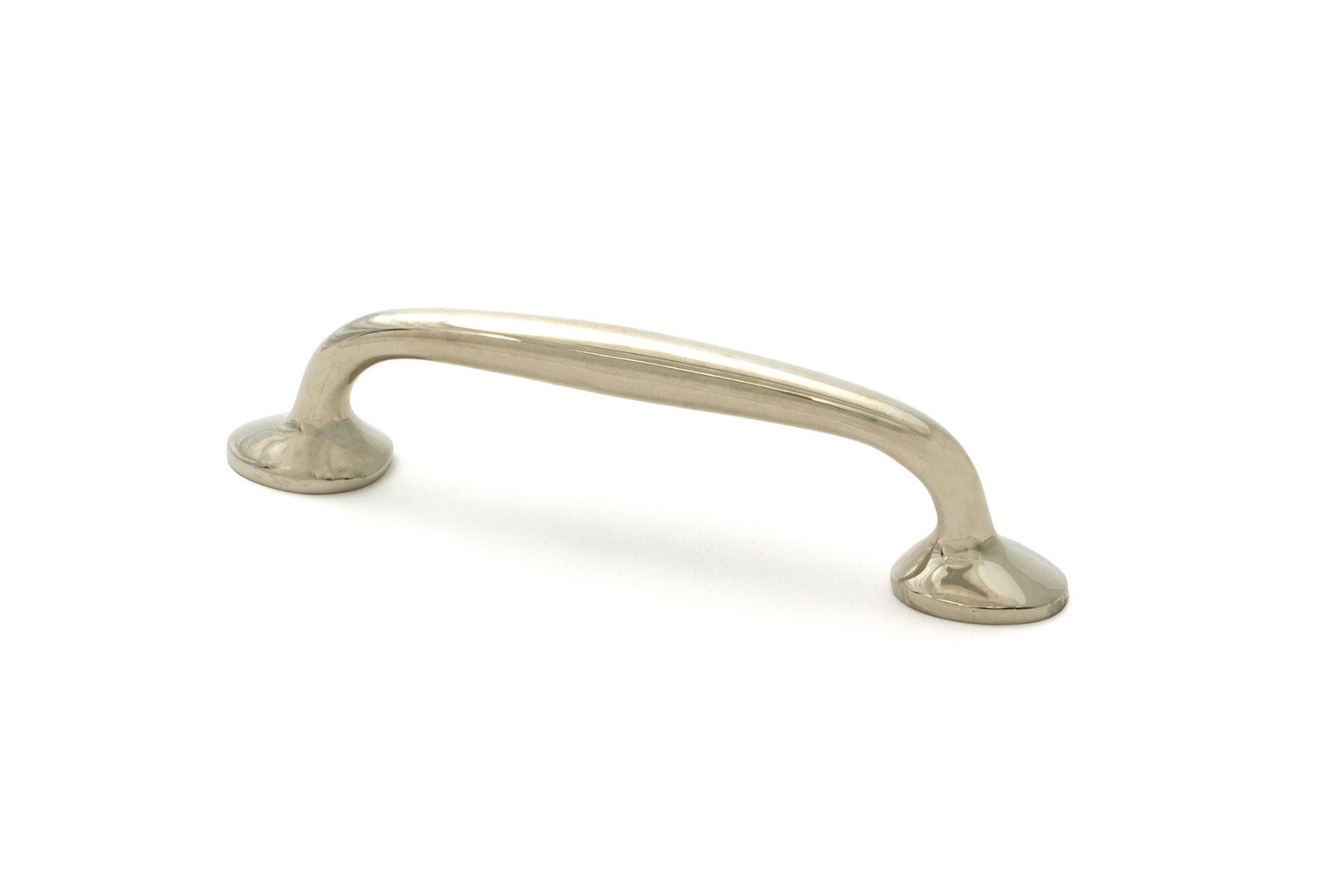 Polished Nickel Moore Pull Handle Small From The Anvil