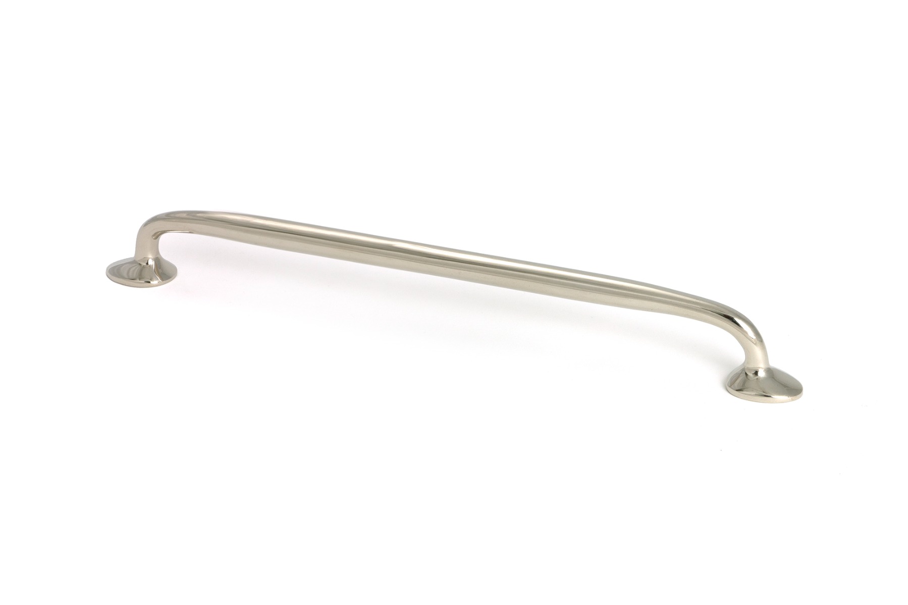 Polished Nickel Moore Pull Handle Large From The Anvil