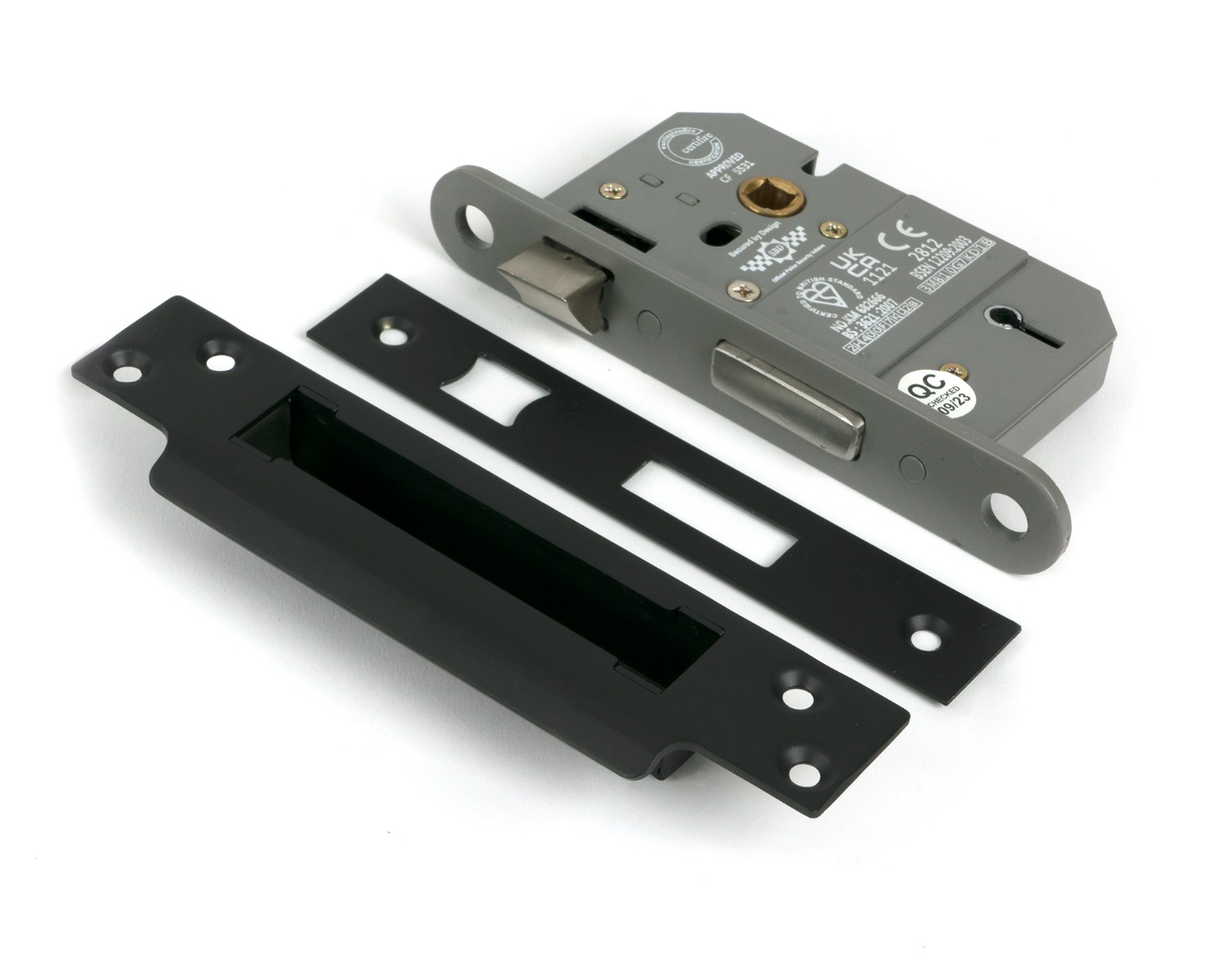 Aged Bronze 65mm 5 Lever Bs Sash Lock Ka From The Anvil