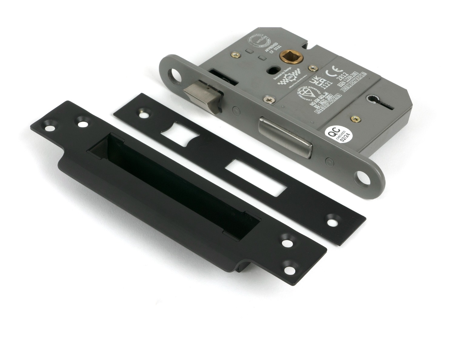 Aged Bronze 76mm 5 Lever Bs Sash Lock Ka From The Anvil