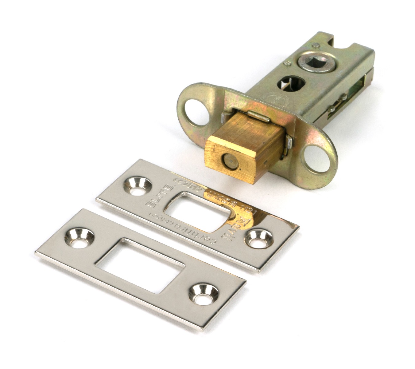 Polished Nickel 65mm heavy Duty Tubular Deadbolt From The Anvil