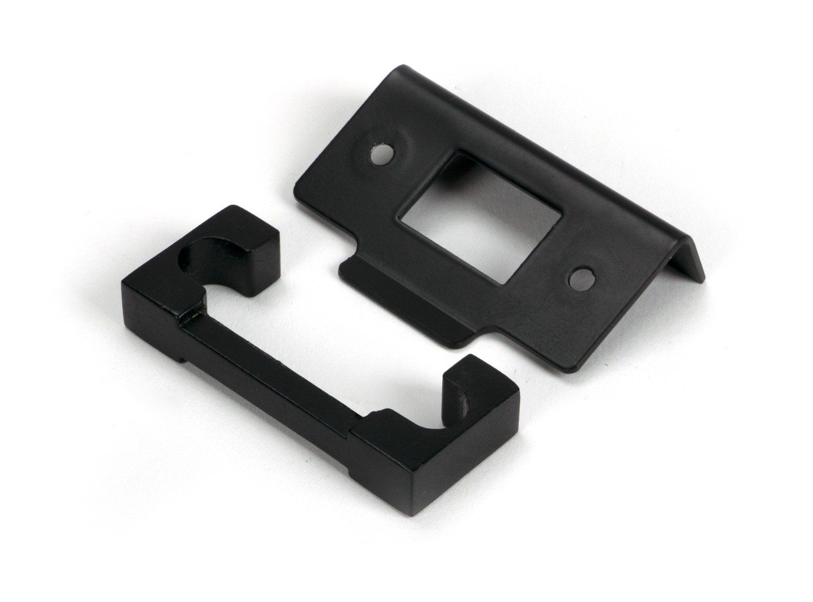 Black 13mm door Rebate Kit For Heavy Duty Latch From The Anvil