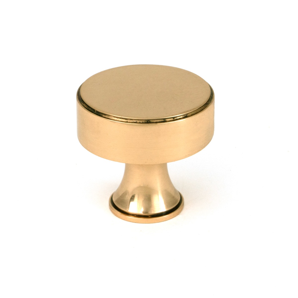 Polished Bronze Scully Cabinet Knob 32mm From The Anvil