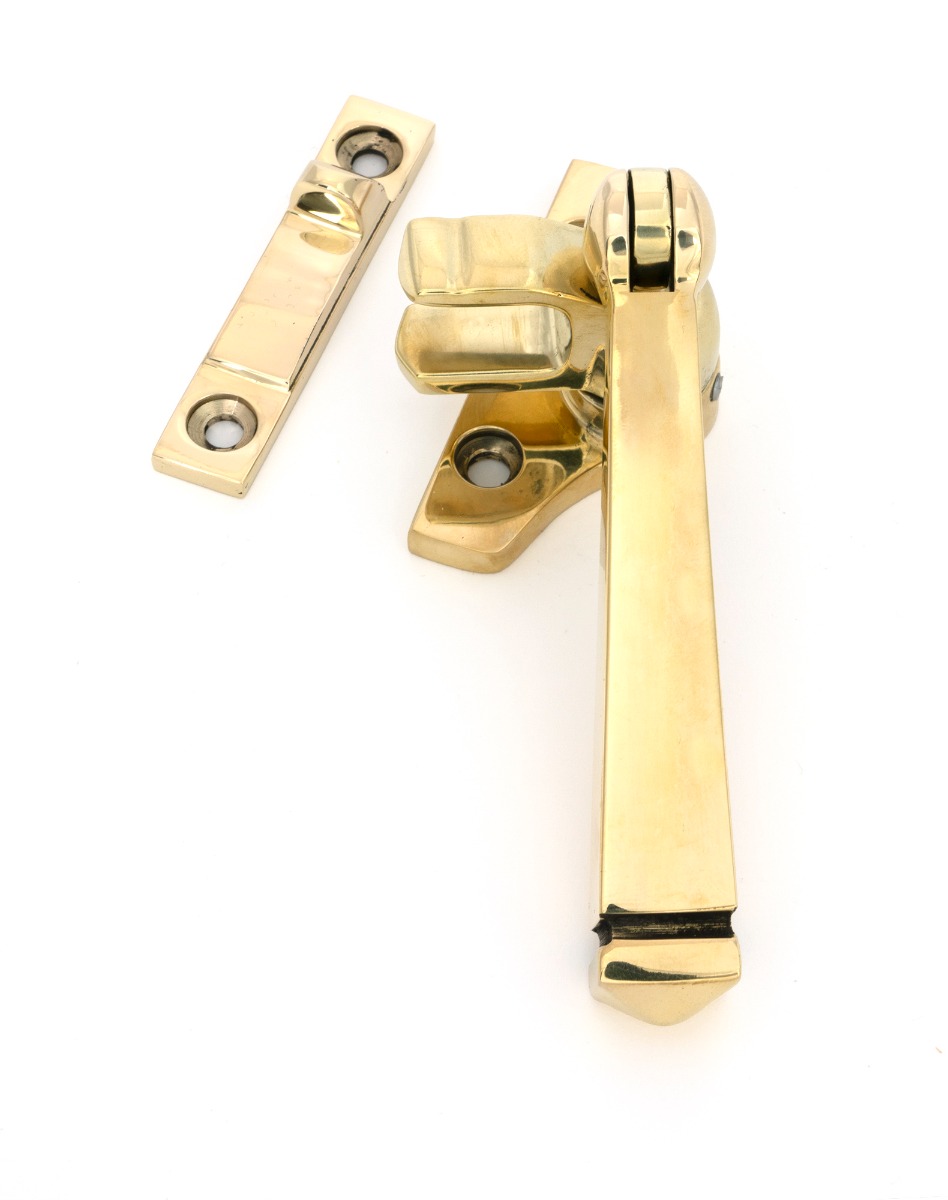 Polished Brass Nightvent Locking Avon Fastener Steel Window From The Anvil