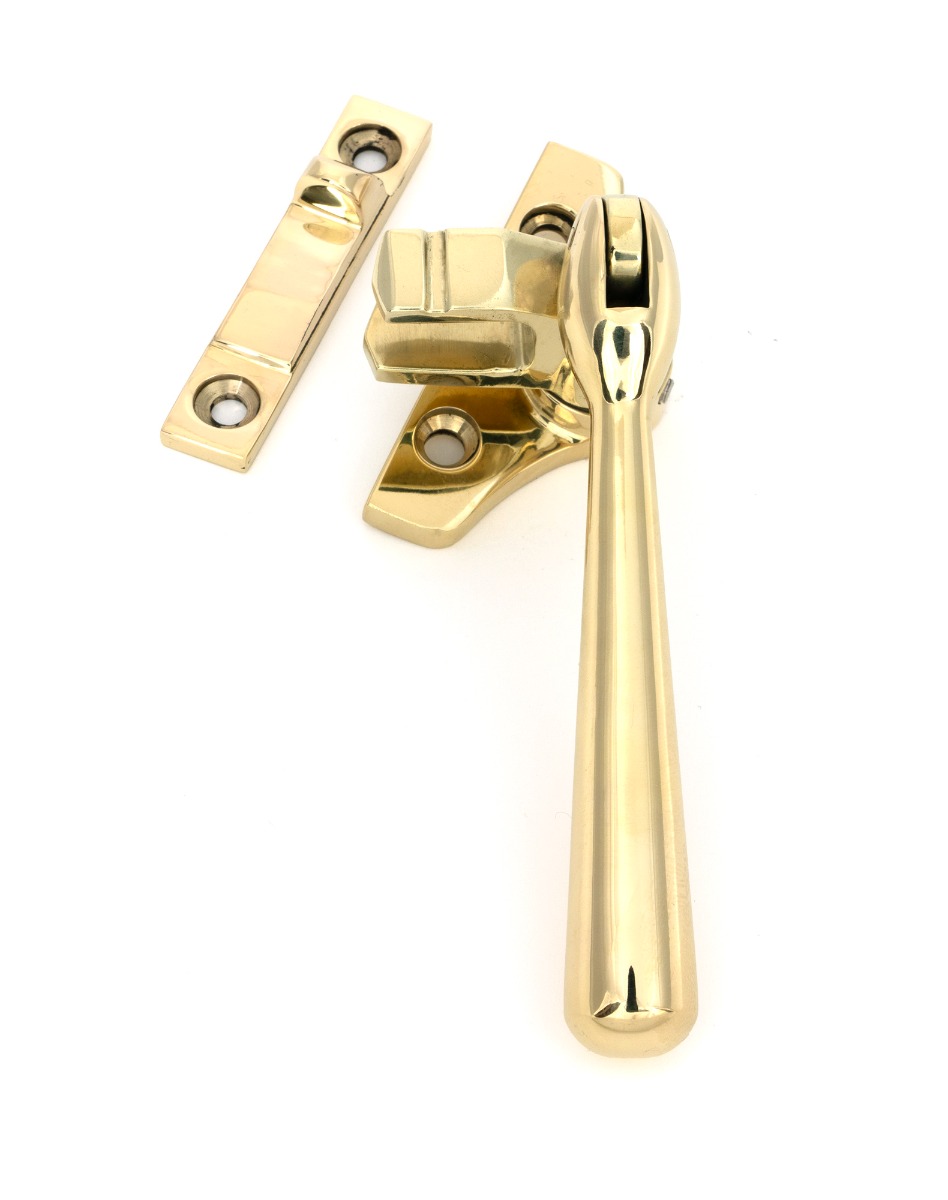 Polished Brass Nightvent Locking Newbury Fastener Steel Window From The Anvil