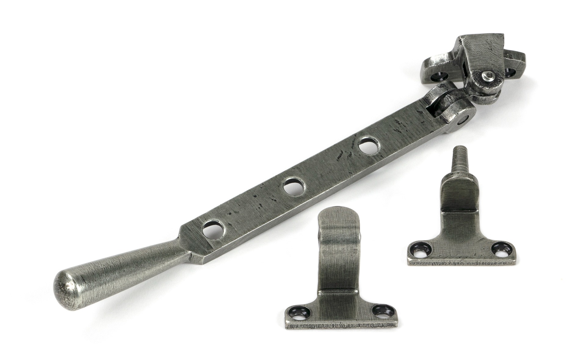 Pewter 204mm Newbury Stay Steel Window From The Anvil