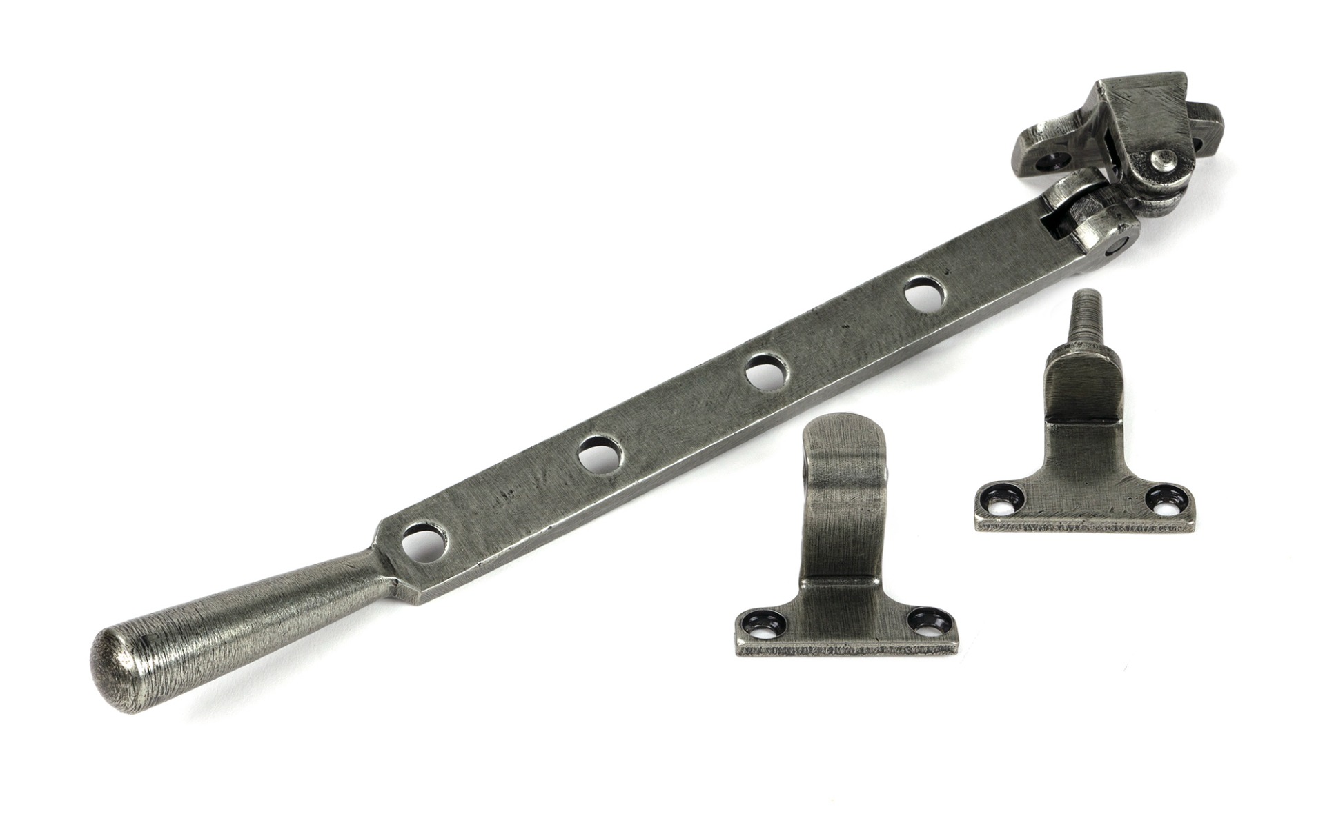 Pewter 254mm Newbury Stay Steel Window From The Anvil