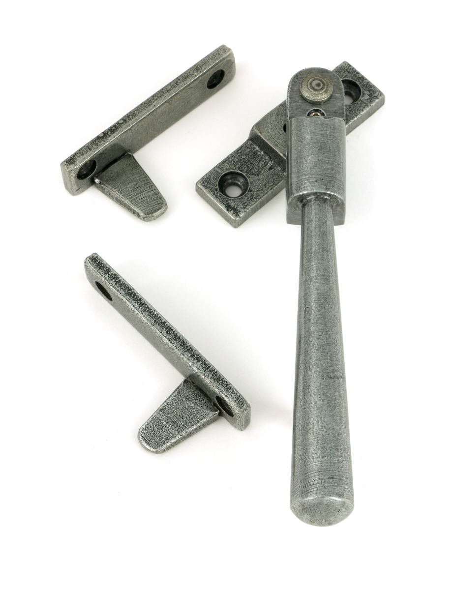 Pewter Nightvent Locking Newbury Fastener From The Anvil