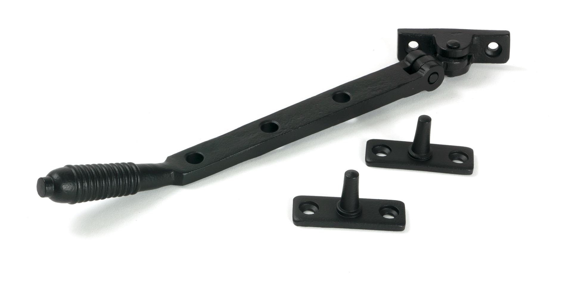Matt Black 204mm Reeded Stay From The Anvil