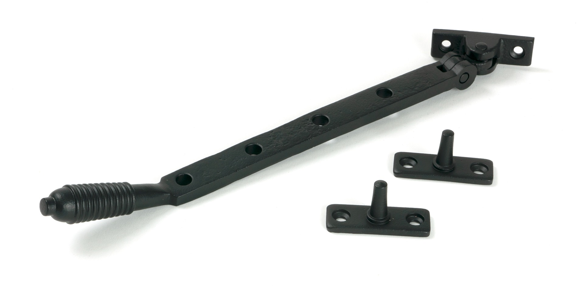 Matt Black 254mm Reeded Stay From The Anvil
