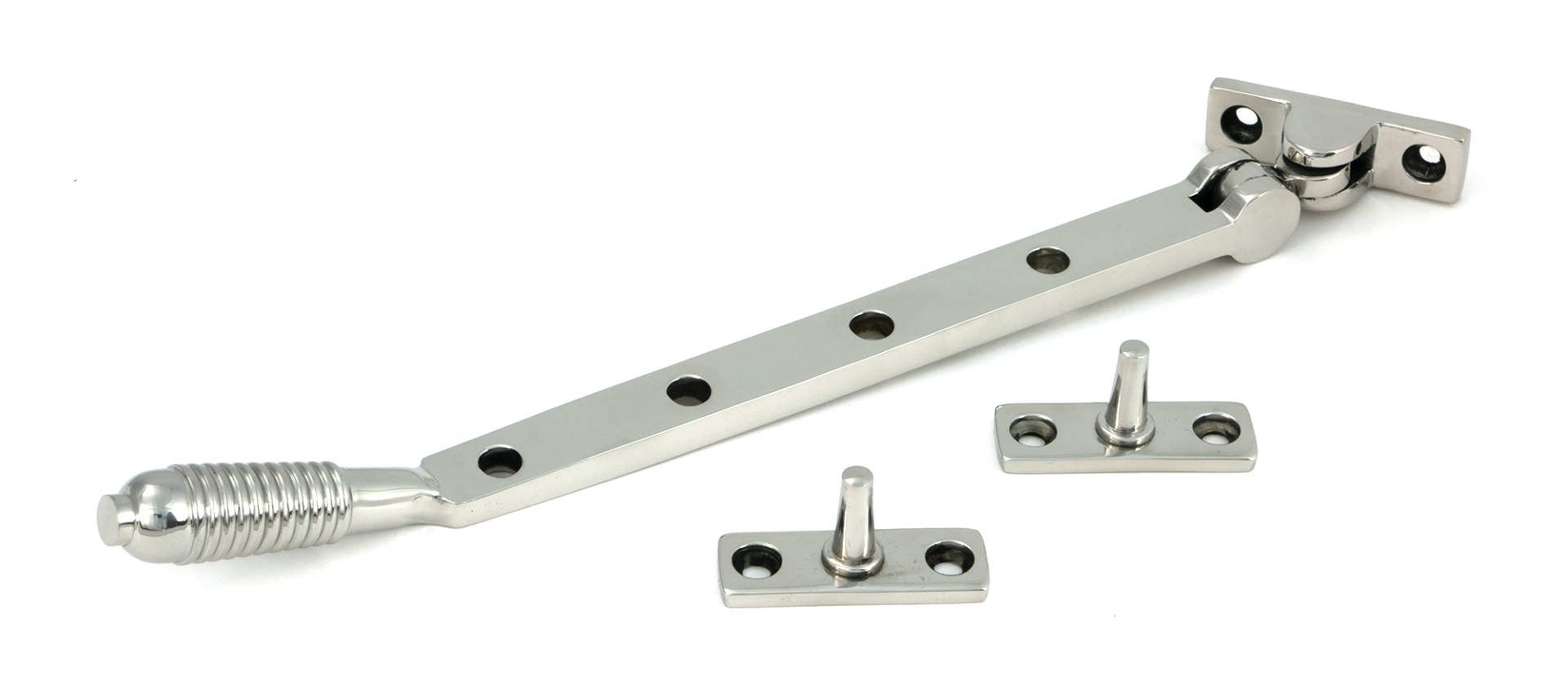Polished Marine Stainless Steel 316 Marine Grade Steel 254mm Reeded Stay From The Anvil