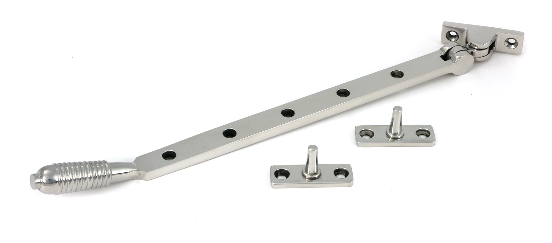 Polished Marine Stainless Steel 316 Marine Grade Steel 305mm Reeded Stay From The Anvil