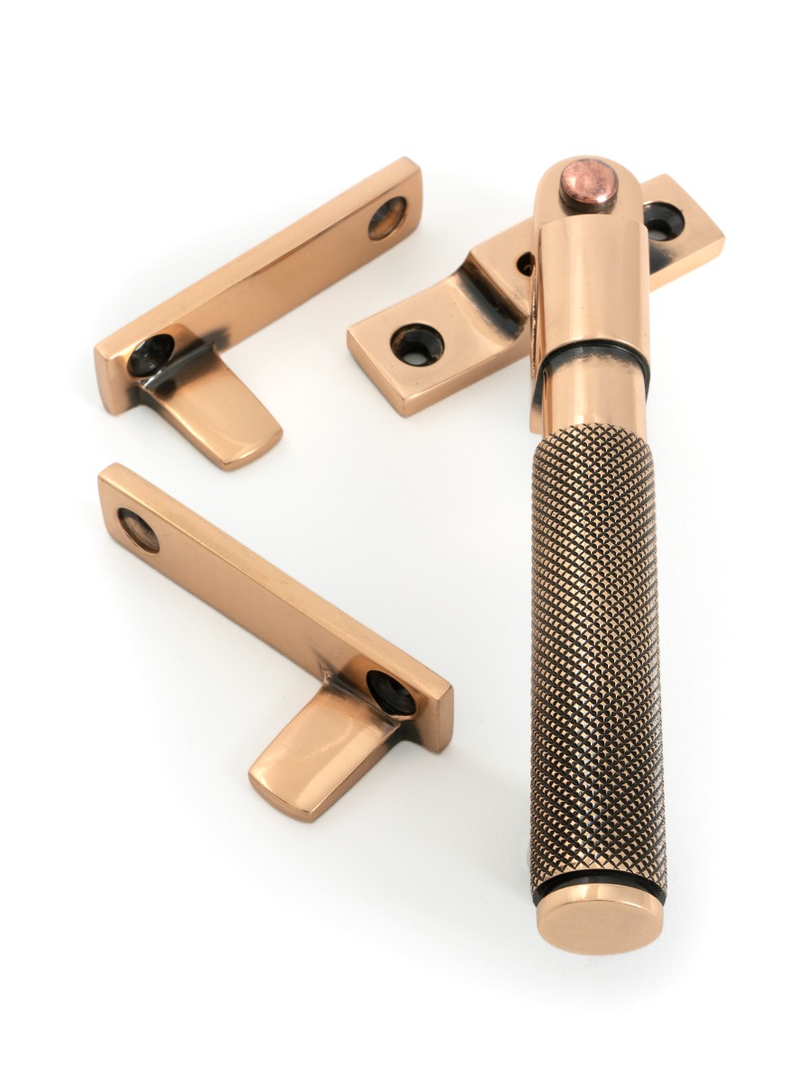 Polished Bronze Nightvent Locking Brompton Fastener From The Anvil