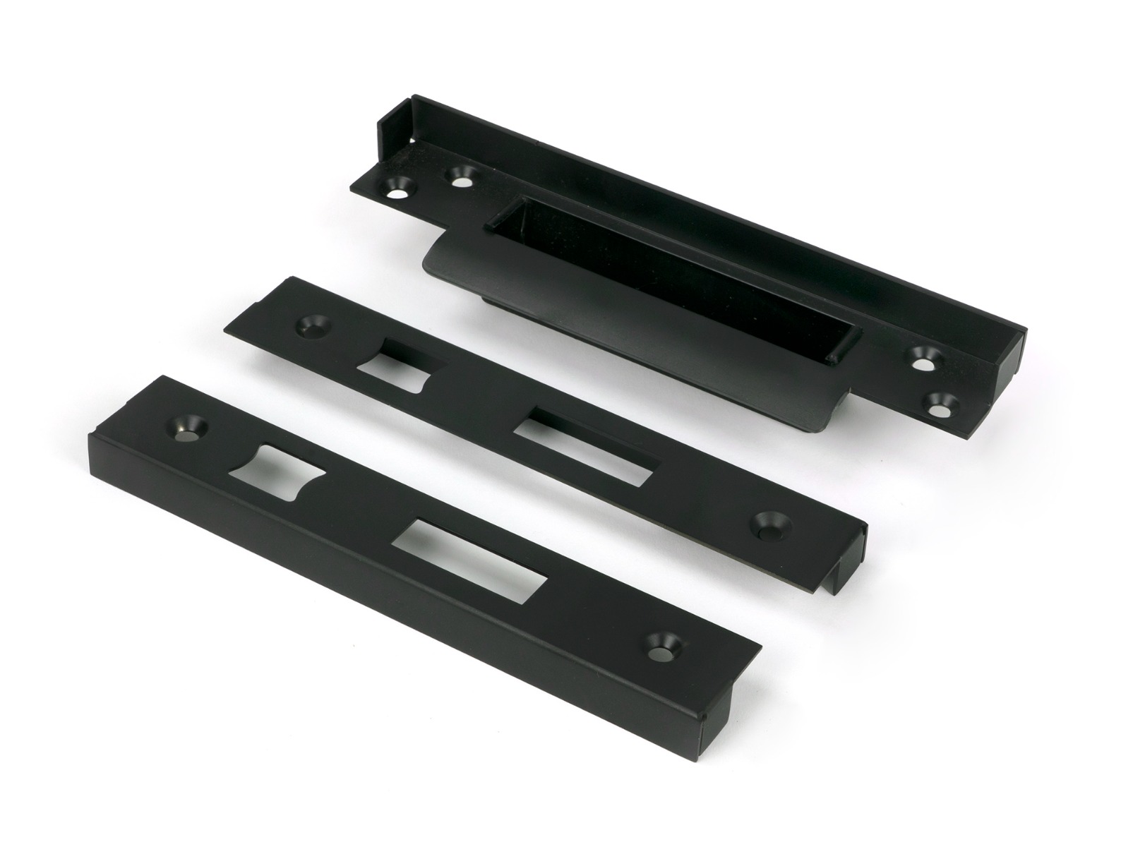 Aged Bronze 13mm door Rebate Kit For Sash Lock From The Anvil
