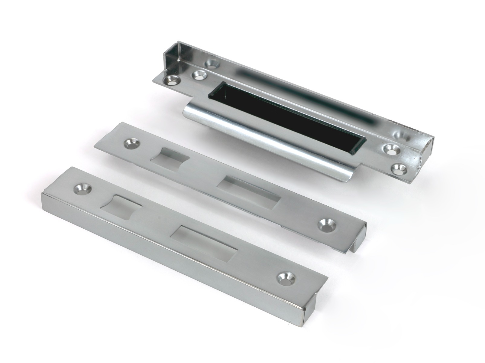 Polished Stainless Steel13mm door Rebate Kit For Sash Lock From The Anvil