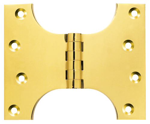 Simonswerk P0550 Unwashered Brass Parliament Hinges 101.6mm x 64mm x 102mm c/w Screws Polished Brass