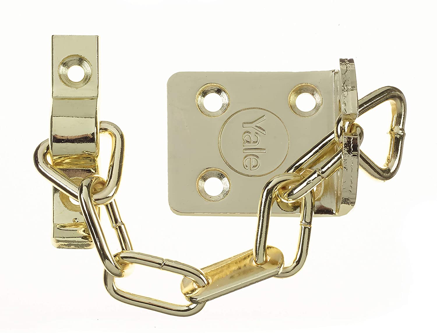 Yale Ws6 Ts003 Door Chain Polished Brass V-WS6-EB
