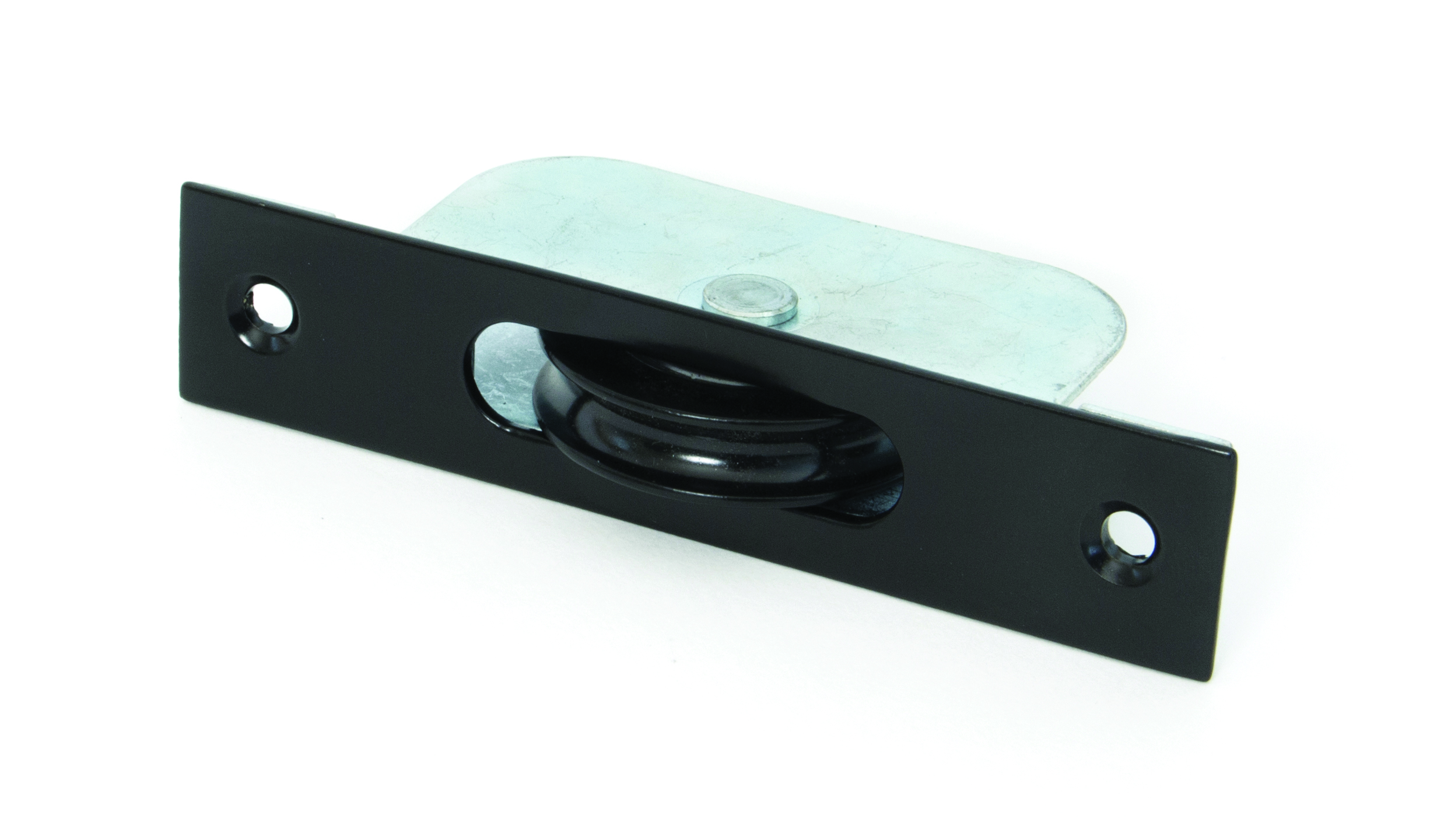 From The Anvil 83637 Black Square Ended Sash Pulley 75kg