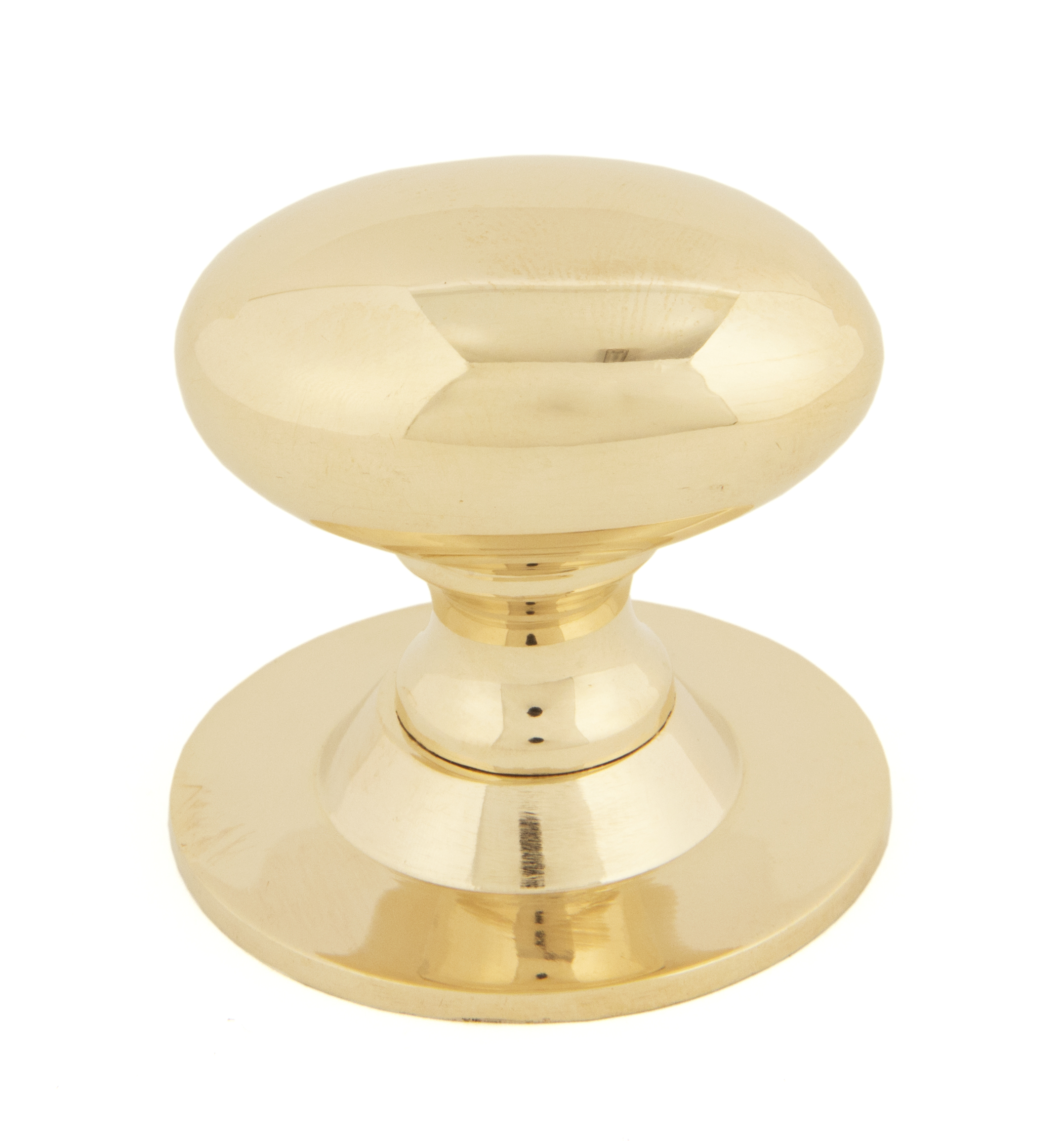 From The Anvil 83879 Polished Brass Oval Cabinet Knob 40mm