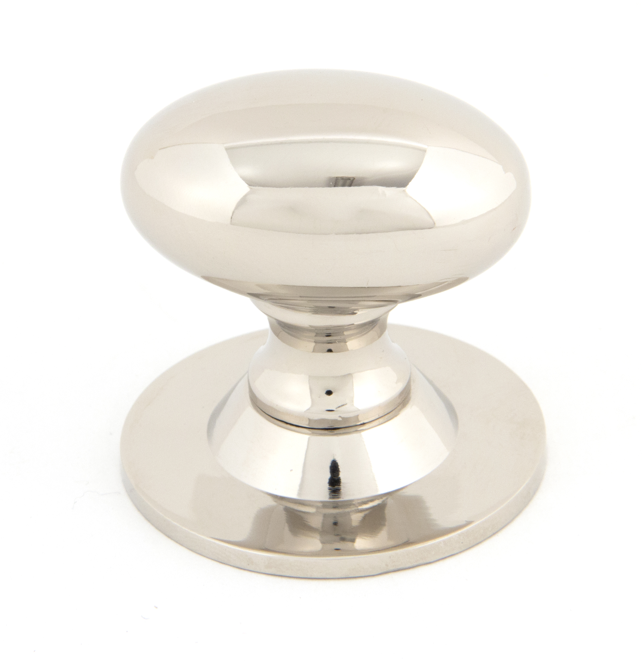 From The Anvil 83880 Polished Nickel Oval Cabinet Knob 40mm