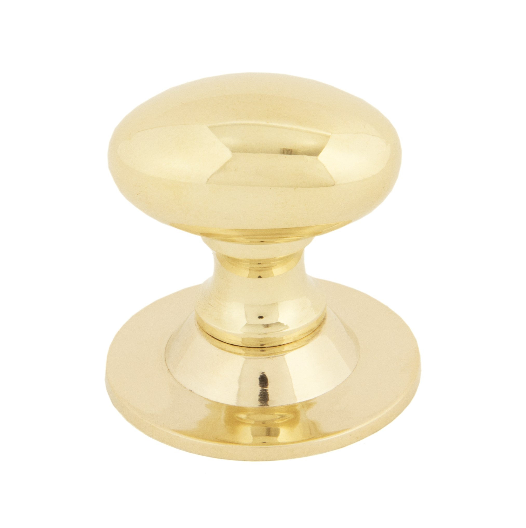 From The Anvil 83885 Polished Brass Oval Cabinet Knob 33mm