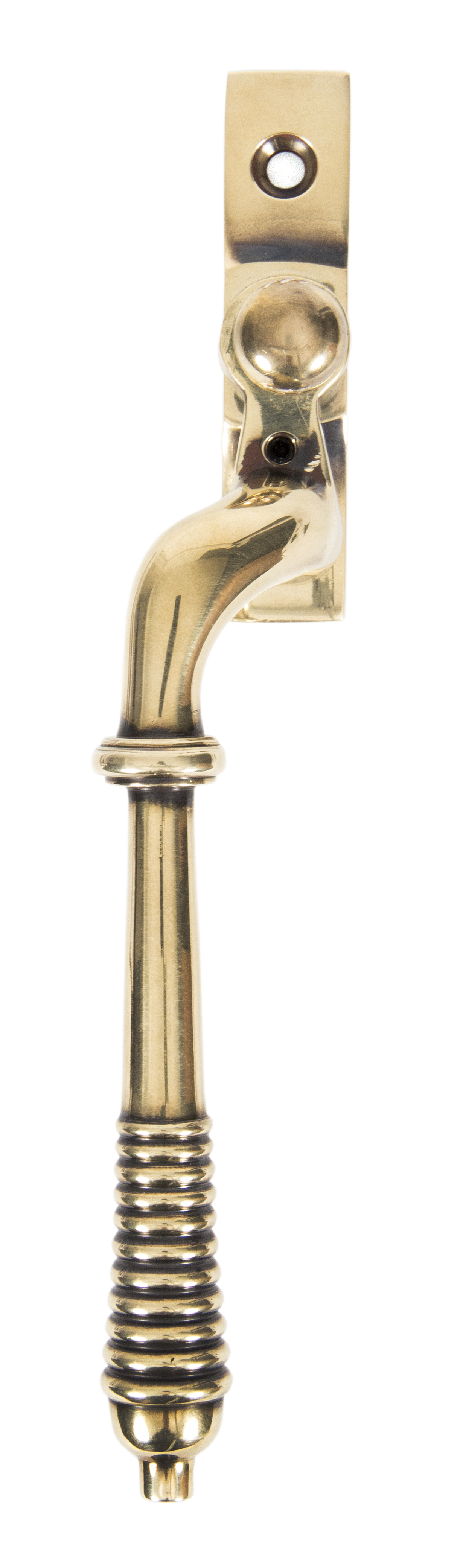 From The Anvil 83913 Aged Brass Reeded Espag - LH