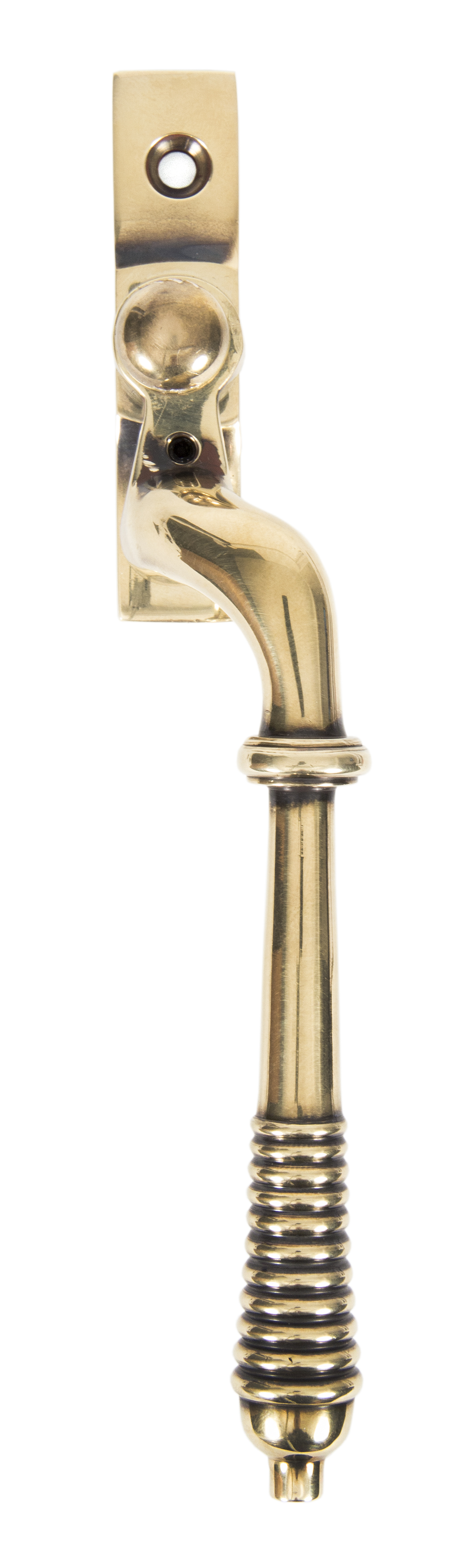 From The Anvil 83915 Aged Brass Reeded Espag - RH