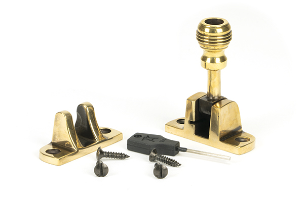 From The Anvil 83931 Aged Brass Prestbury Brighton Fastener (Radiused) Aged Brass