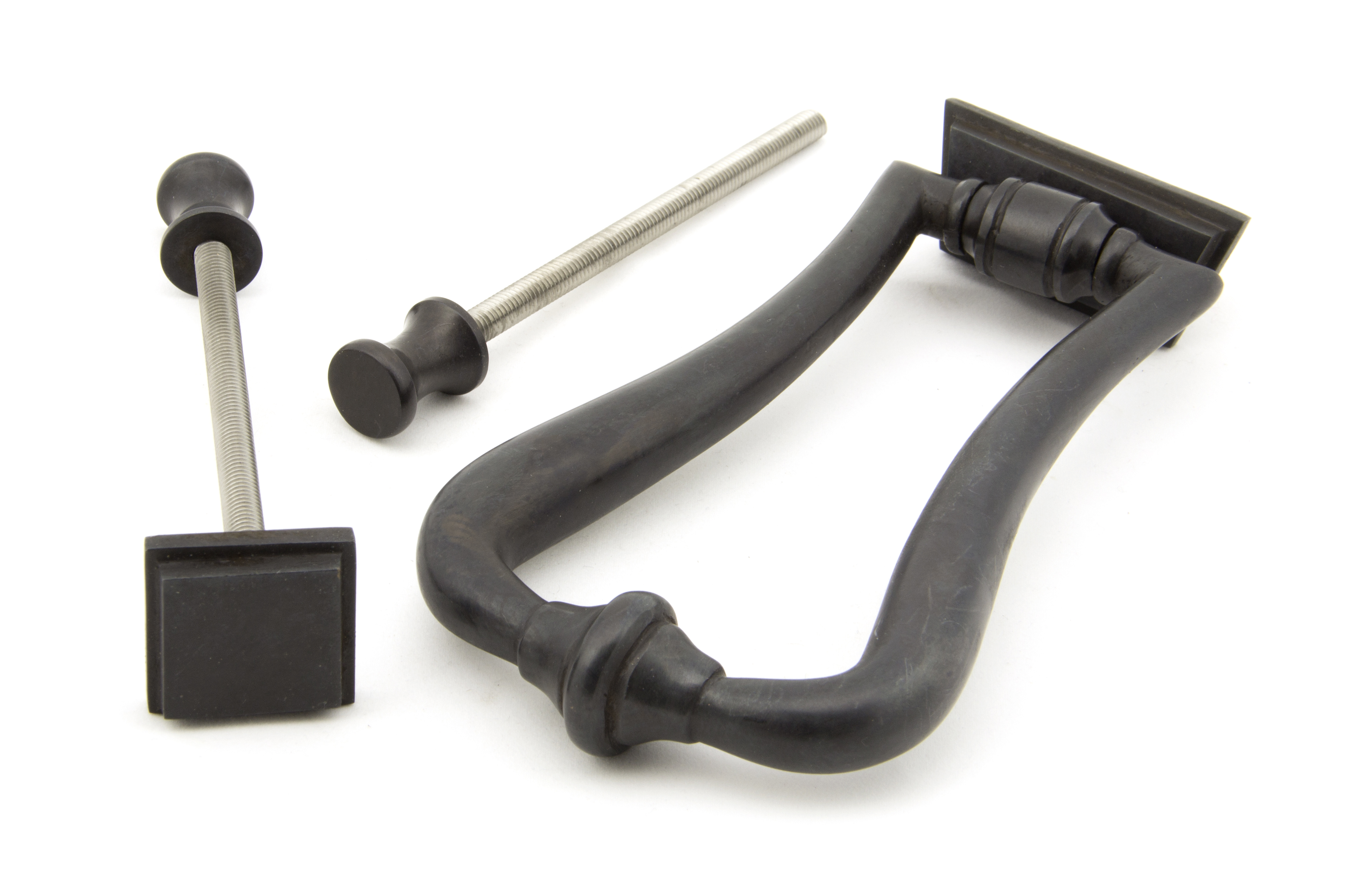 From The Anvil 90041 Aged Bronze Slimline Art Deco Door Knocker