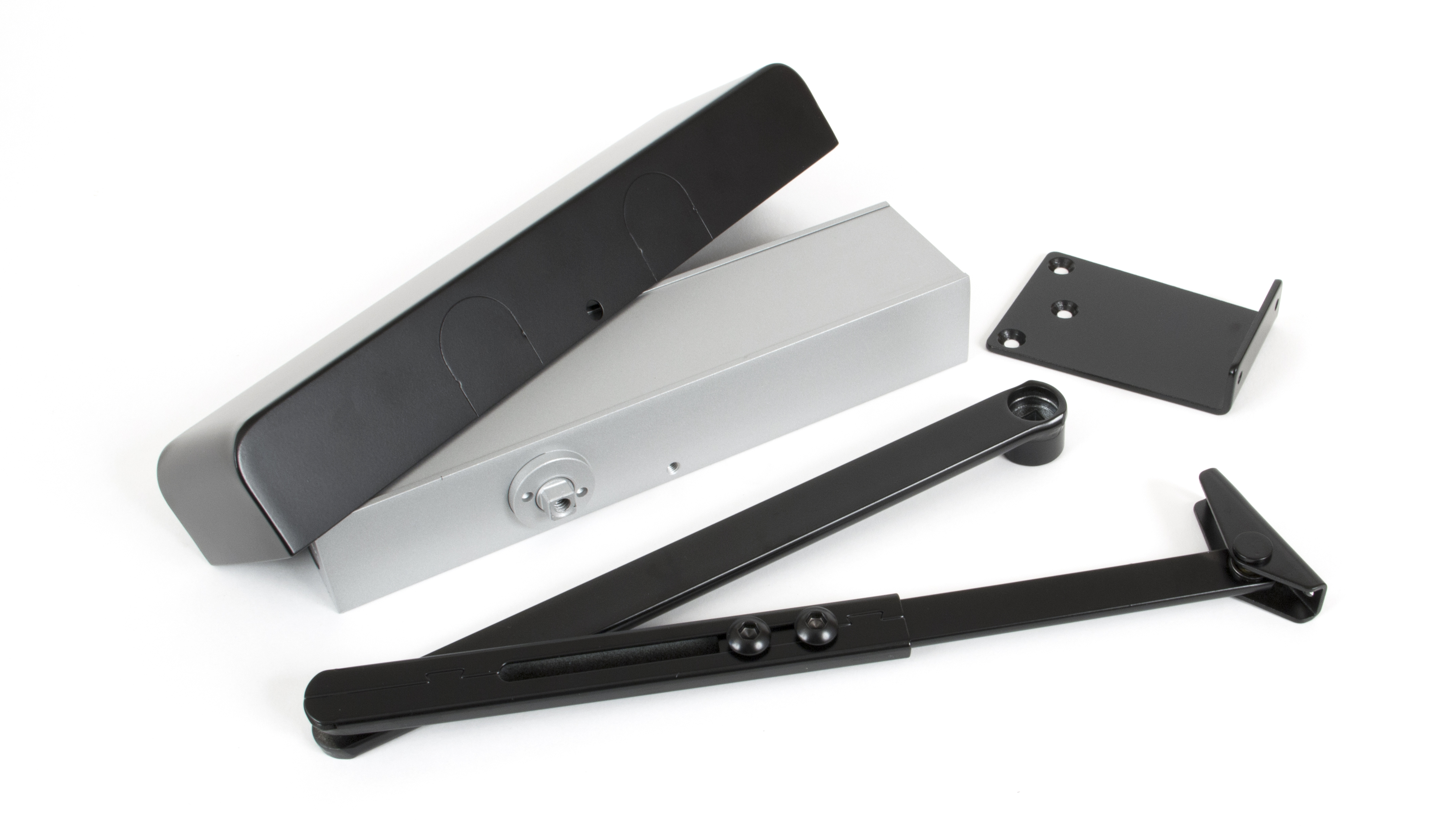 From The Anvil 90248 Black Size 2-5 Door Closer & Cover