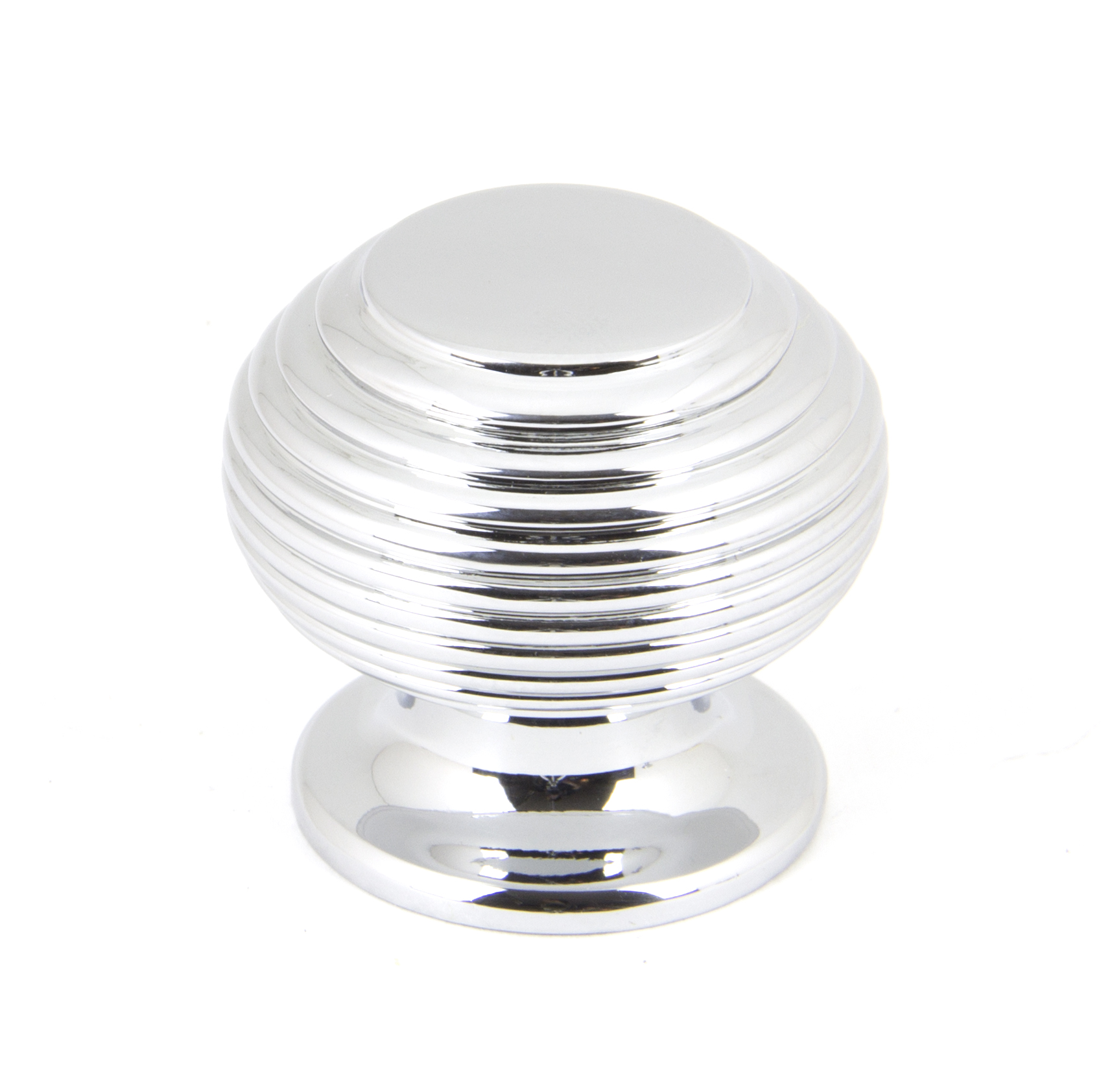 From The Anvil 90337 Polished Chrome Beehive Cabinet Knob 30mm